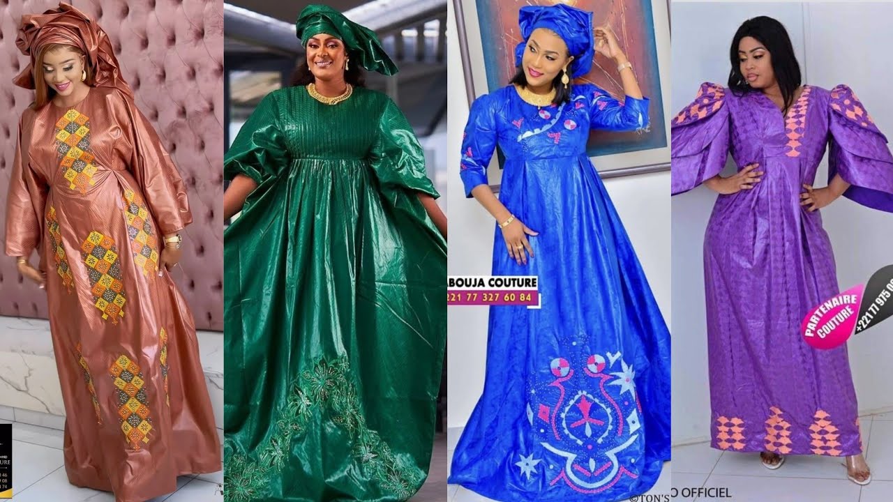 💥Korité 2025💥 Très jolie robe long🥰 mode sénégalaise en bazin riche et geztner #fashion #model #mode