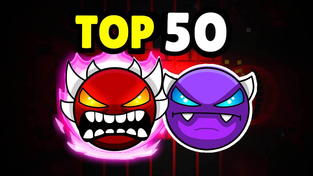 Top 50 EXTREME Demons más Faciles de Geometry Dash