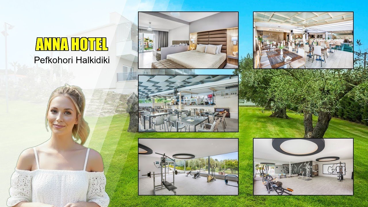 Откройте для себя потрясающий отель Anna в Пефкохори, Халкидики.
