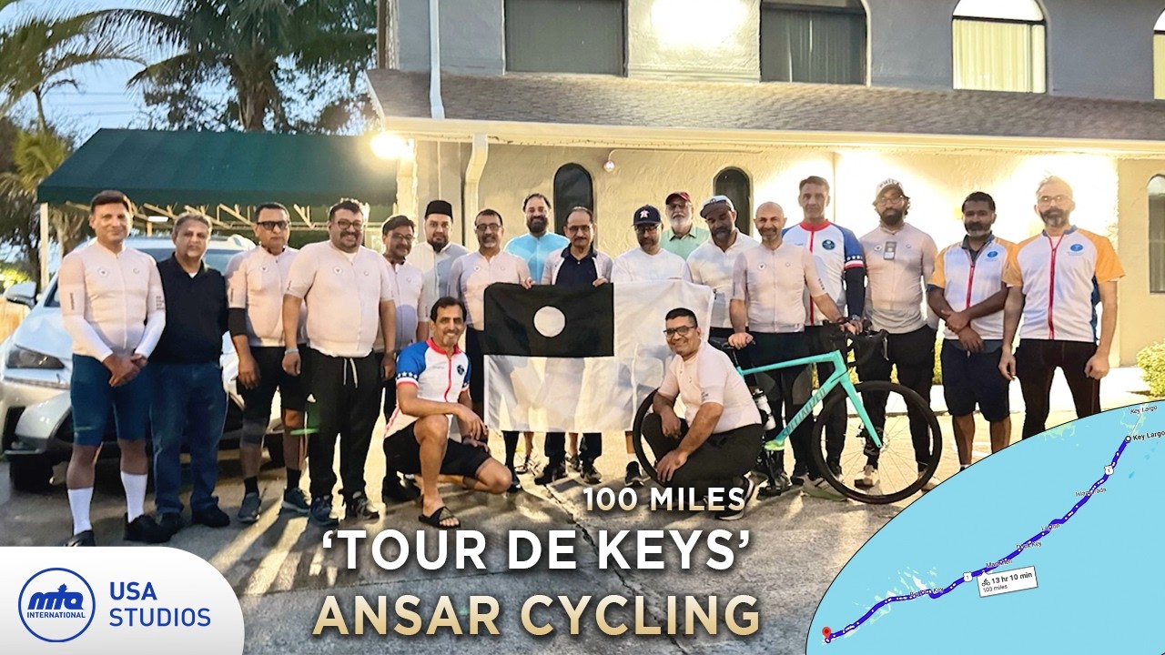 USA Ansar take on 100 mile cycling initiative