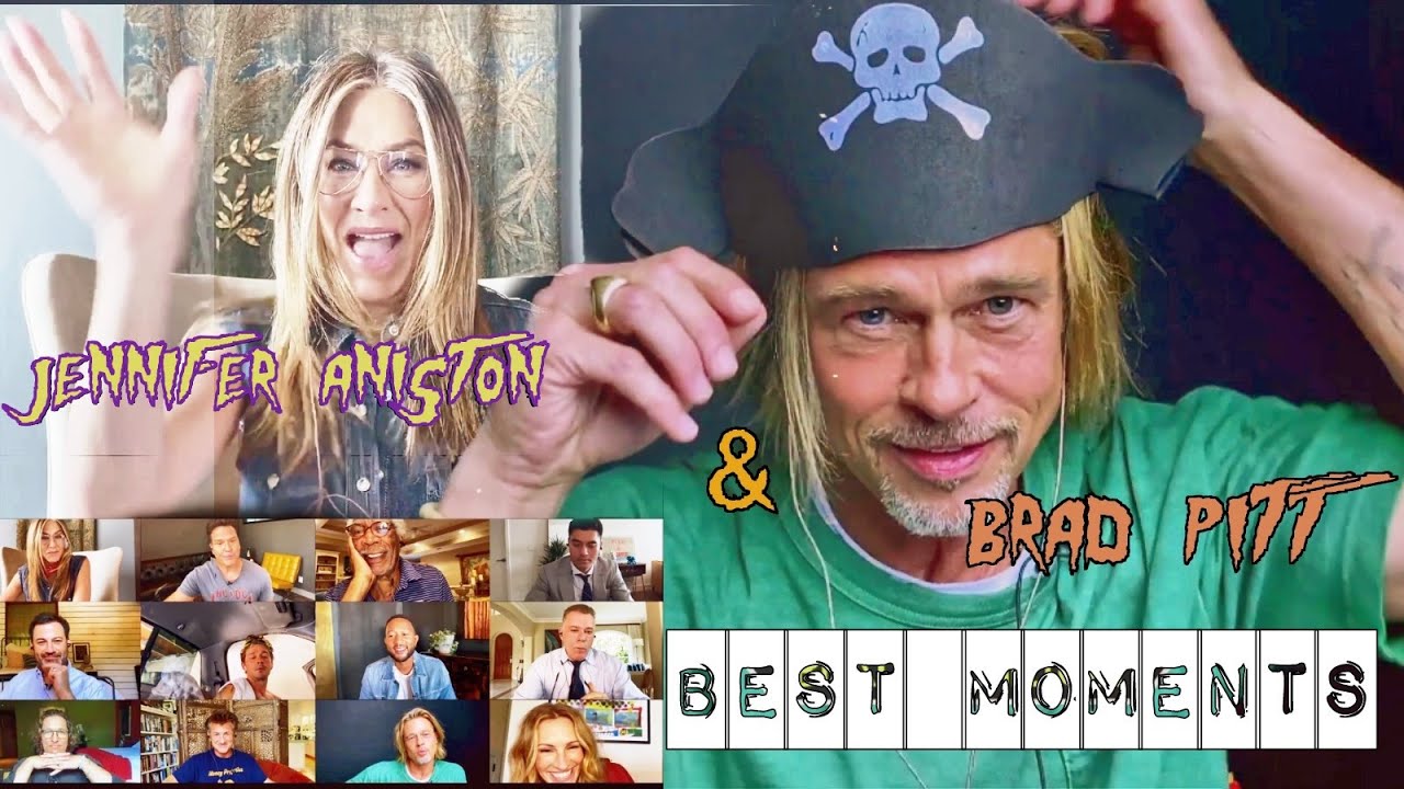 Brad Pitt & Jennifer Aniston best moments 🥰 || &lsquo;Fast Times&rsquo; Virtual Table Read