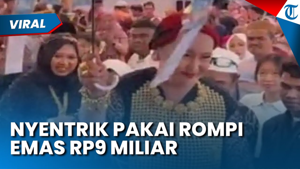 NYENTRIK PAKAI ROMPI EMAS RP9 MILIAR! Sosok Umrah Sholehan Juragan Daging Banjarmasin Viral