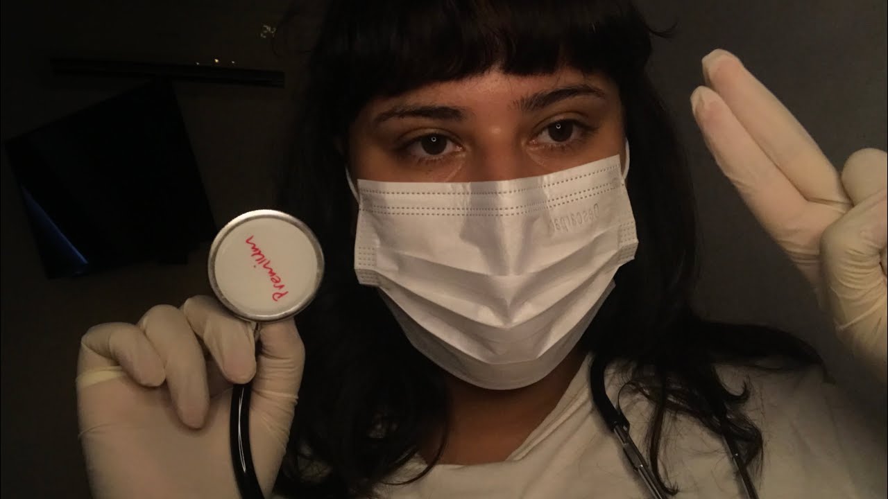 ASMR | MÉDICA EXAMINANDO VOCÊ 👩🏻‍⚕️💊💉