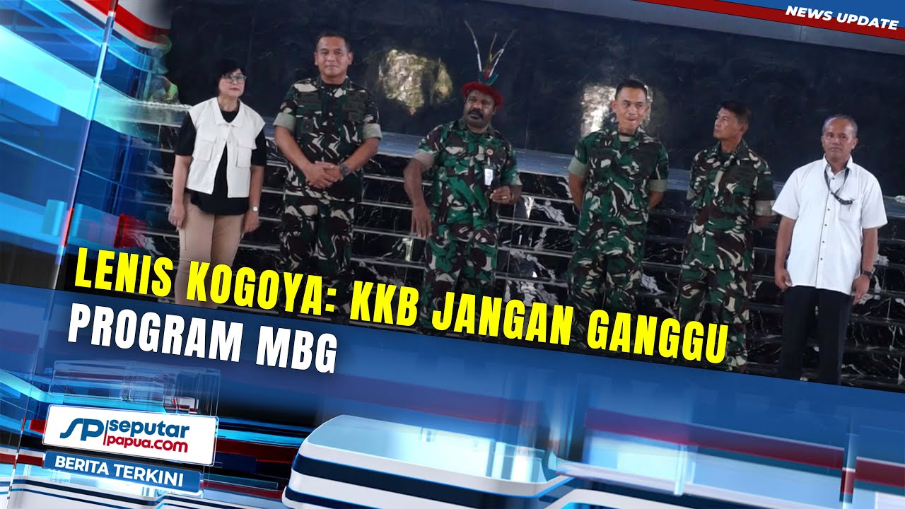 Lenis Kogoya : KKB Jangan Ganggu Program MBG
