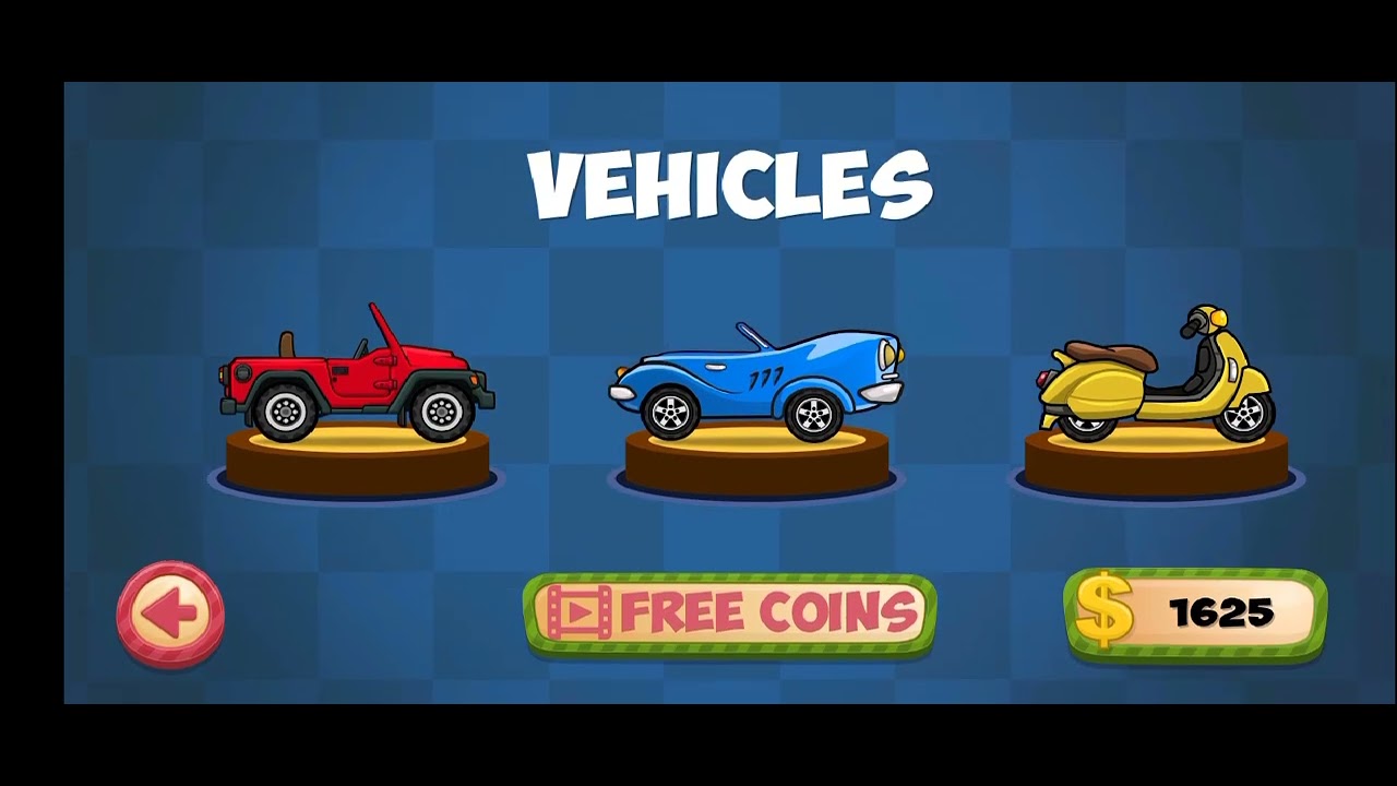Hill climb Racing new zone new car😱😁