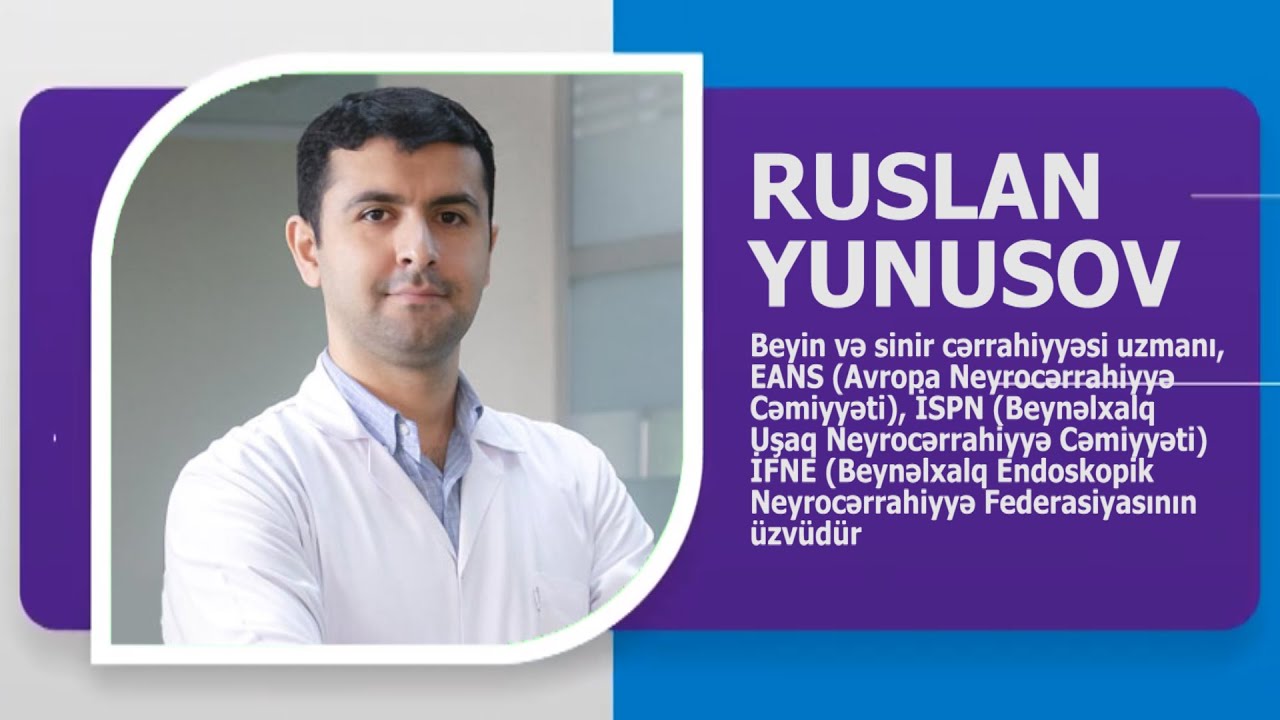 UZMAN NEYROCƏRRAH RUSLAN YUNUSOV KİMDİR? AVTOBİOQRAFİK VİDEO. WIKIMED.AZ TEQDIM EDIR