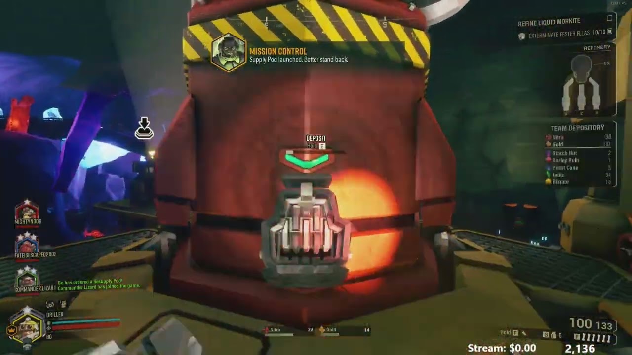 The Stream that Broke Commander Lizard