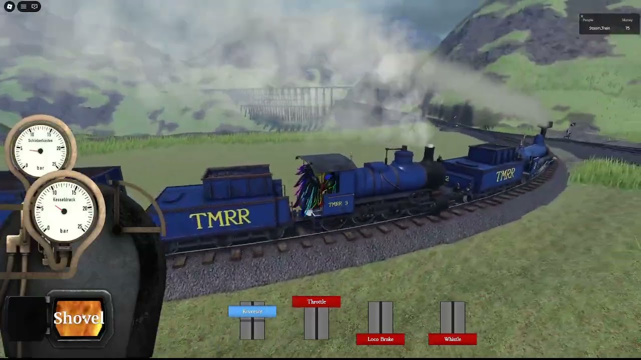 steam and steel expanding tmrr railroad