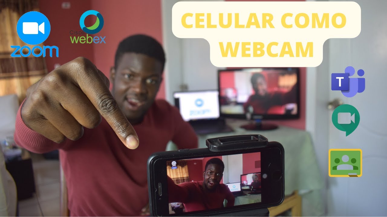 📷 Como usar mi cámara de CELULAR como Cámara WEB 💻/ WEBCAM/Videllamadas