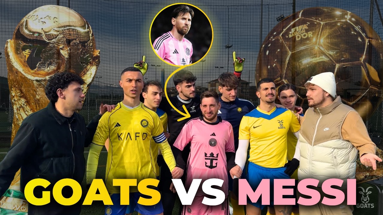I GOATS INCONTRANO MESSI