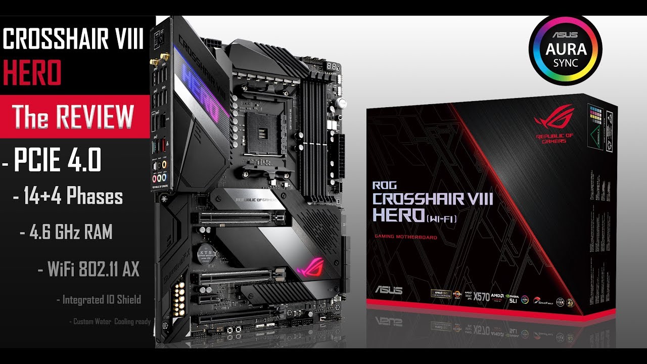 ROG CROSSHAIR VIII HERO (WiFi) : одна материнская плата лишняя!