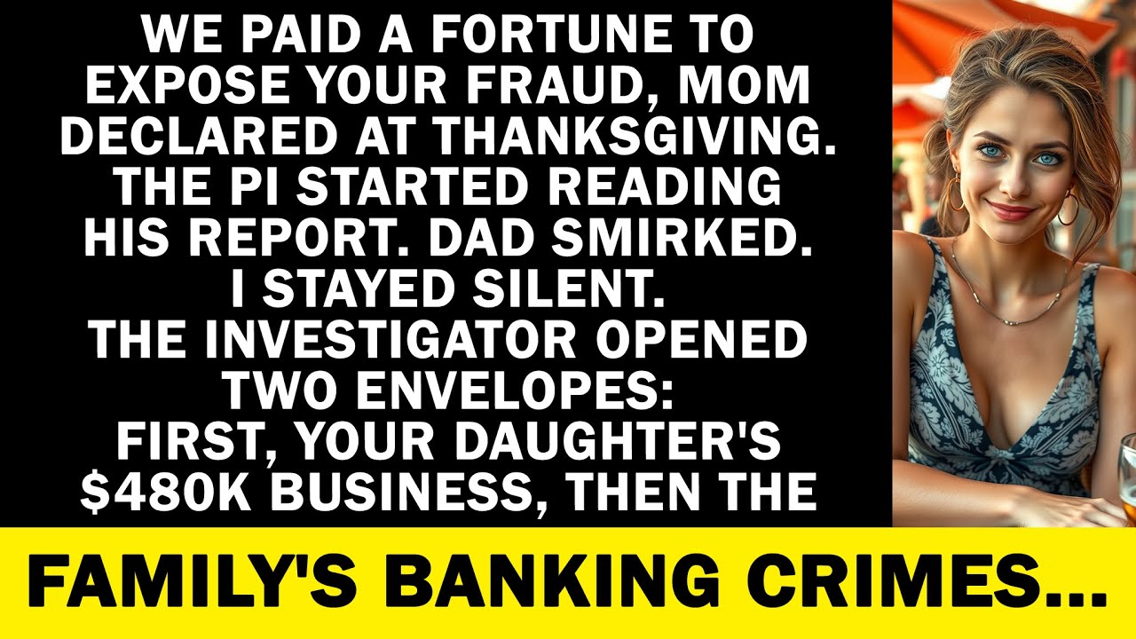 Family hired PI to expose my lies—he uncovered their $480K embezzlement scheme!