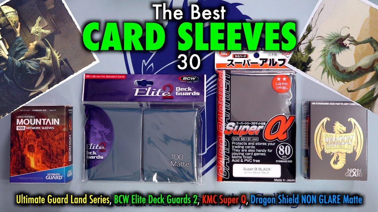 Лучшие протекторы для карт Magic The Gathering: BCW Elite Guard, KMC Super, Dragon Shield и другие!