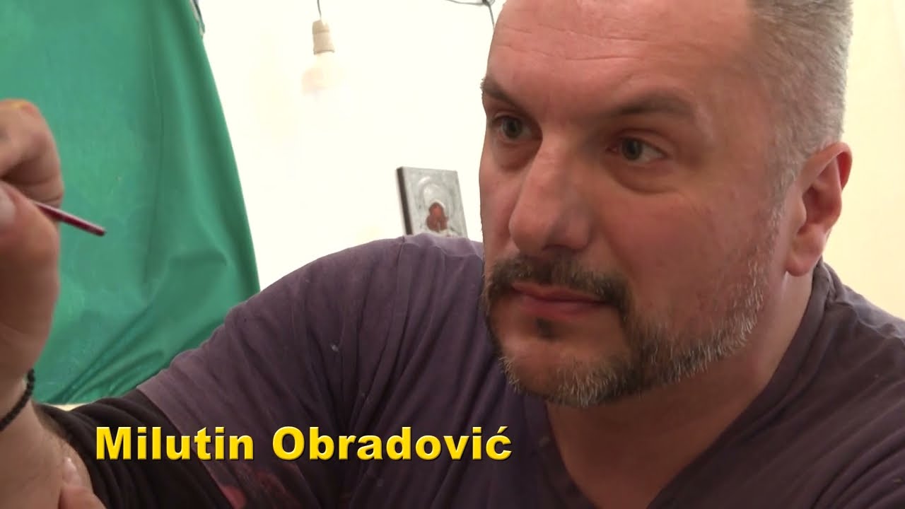 LIKOVNA UMJETNOST CG - Milutin Obradović