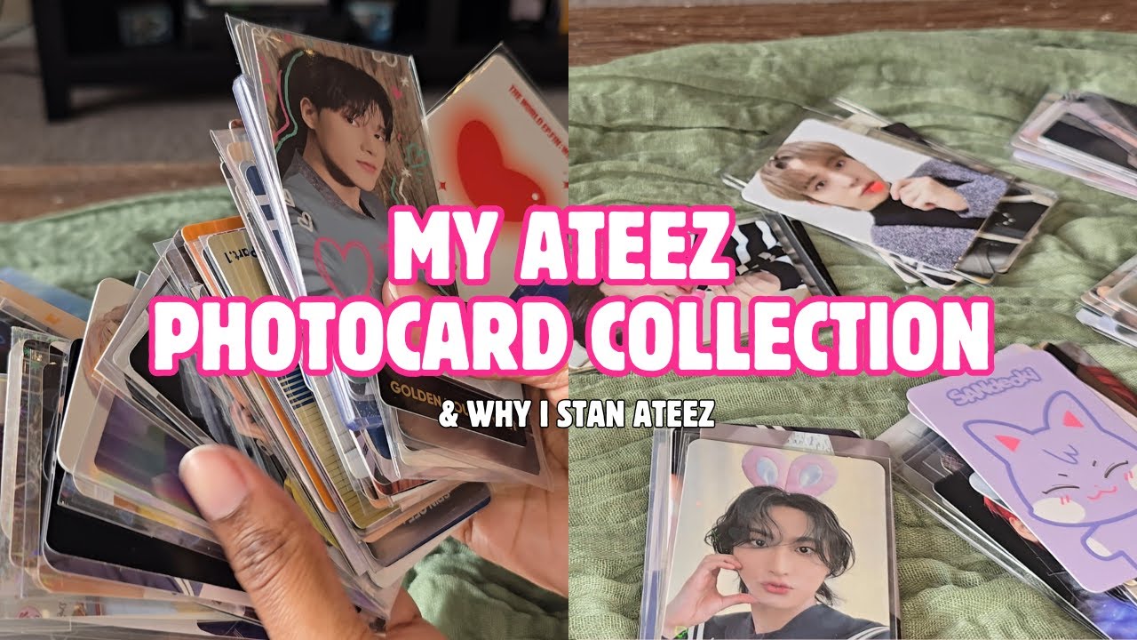Organizing my ATEEZ photocard collection | Why I Stan ATEEZ? Favorite Songs?