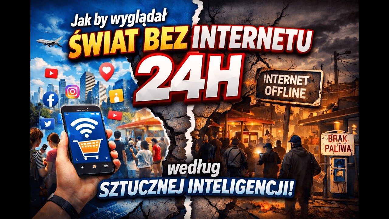 24 GODZINY BEZ INTERNETU WEDŁUG SZTUCZNEJ INTELIGENCJI