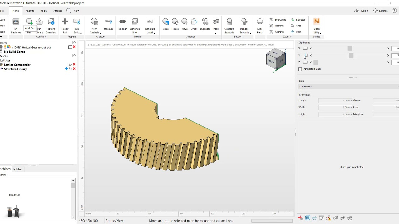 Netfabb 2020.0 Lattice Assistant .autosave