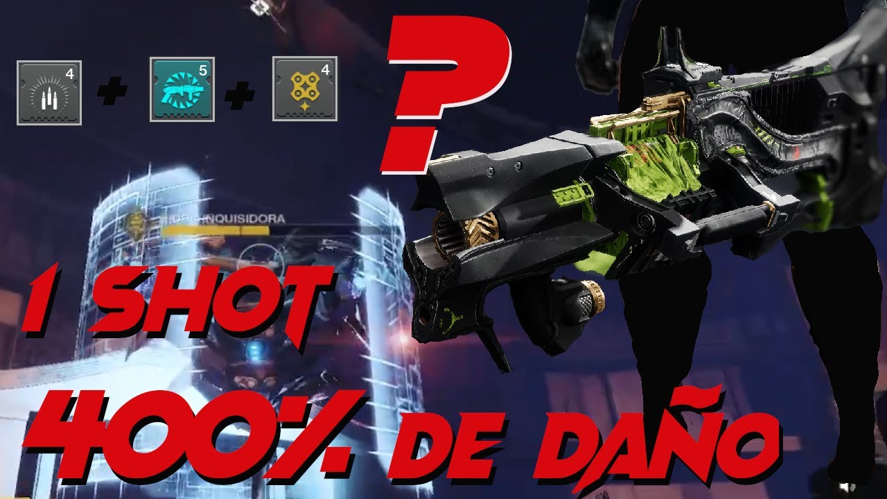 destroza jefes con esta build.400% de daño en 1 disparo