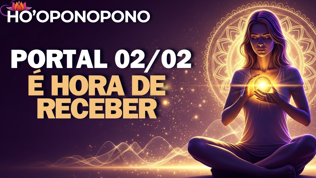 HO’OPONOPONO PARA ATRAVESSAR O PORTAL 02.02 E RECEBER O QUE JÁ ESTÁ PRONTO