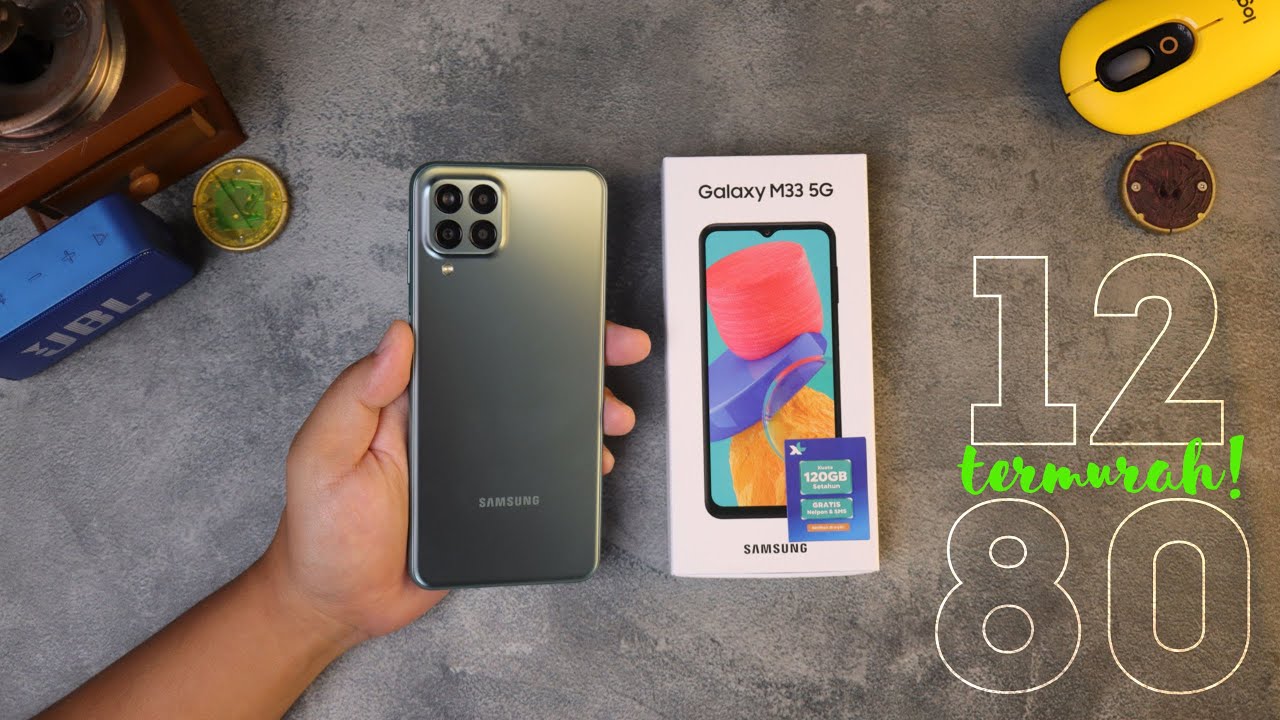 SAMSUNG BELUM INJAK REM!!! Unboxing SAMSUNG Galaxy M33 5G
