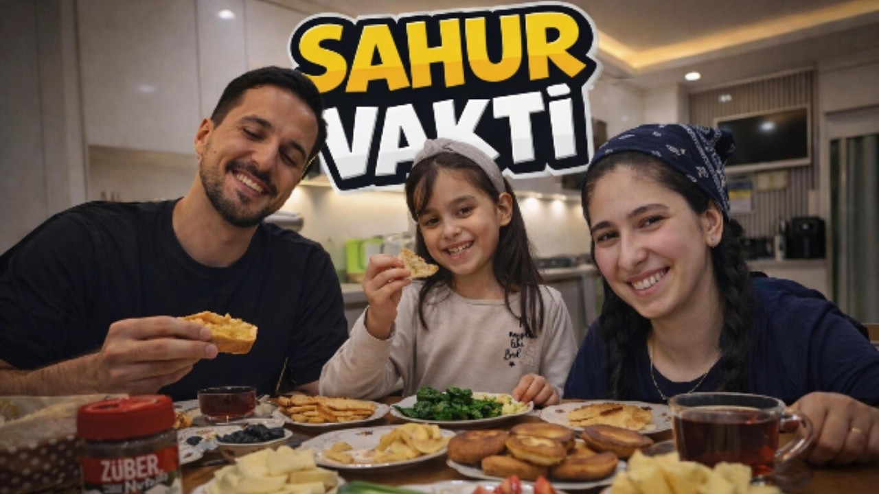 👉 Ailecek Sahur Vakti 🌙 | Ramazan’da Sahur Soframız (2026 Vlog) #ramazan #vlog #ailevlog #sahur