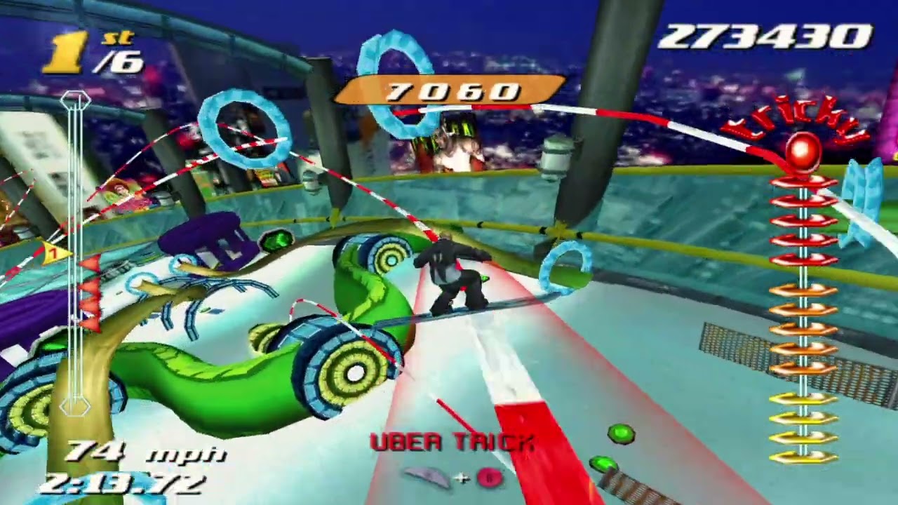 JP Tokyo Megaplex Race SSX Tricky (HD)