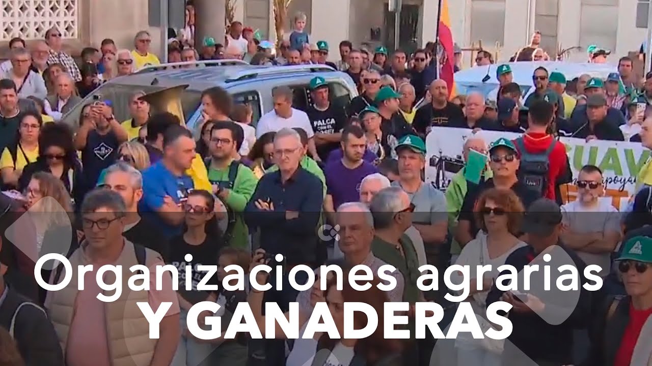 Organizaciones agrarias y ganaderas de las islas han salido a la calle este sábado