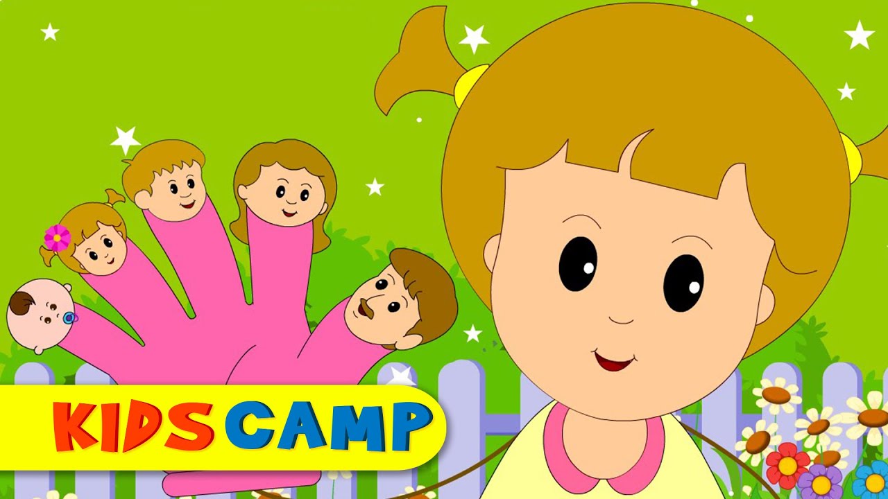 The Finger Family Song + More Nursery Rhymes And Kids Songs by KidsCamp
