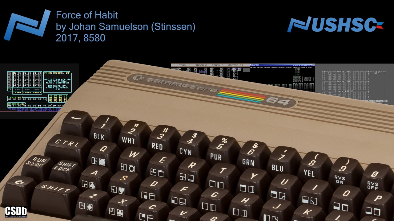 Force of Habit - Johan Samuelson (Stinssen) - (2017) - C64 chiptune