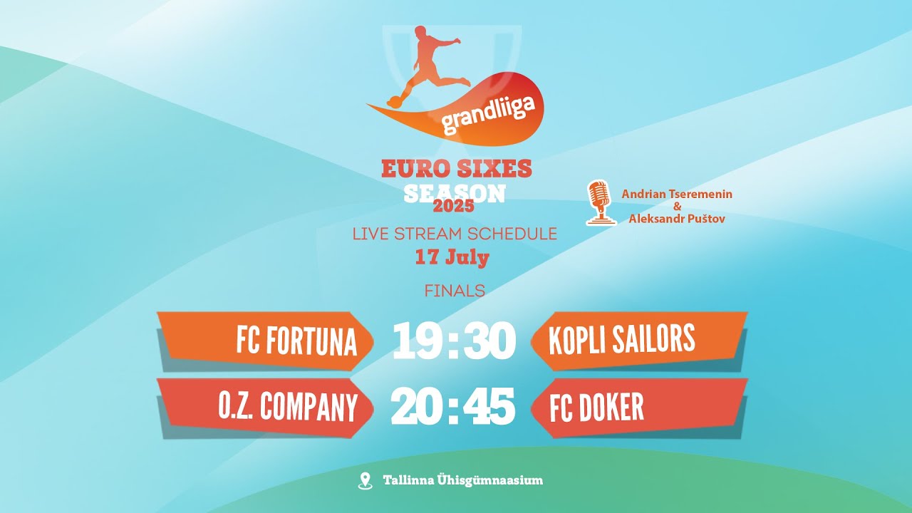 Finals | Euro Sixes Grandliiga Cup 2025 (17-July)  Live stream