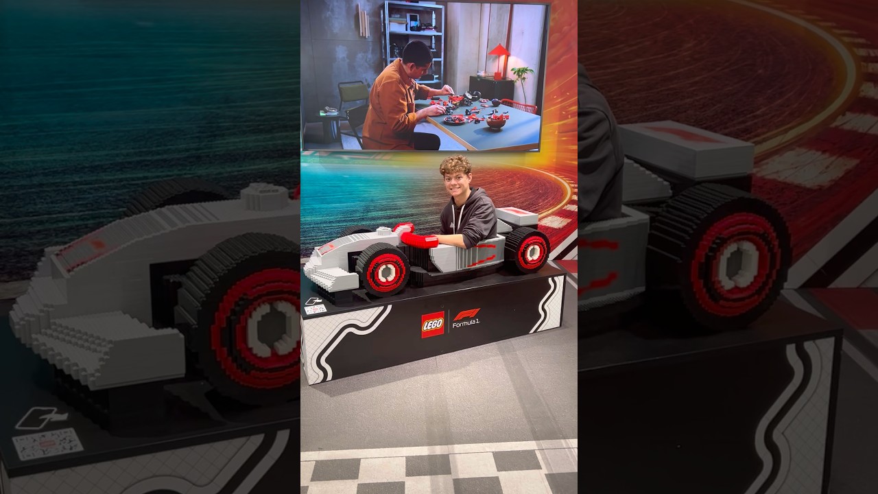 Formula 1 LEGO Car #shorts #london #formula1 #formula1car #legostore #legoshorts #formula1shorts