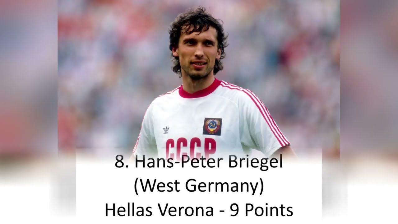 1985 Ballon d'Or Rankings: Top 10