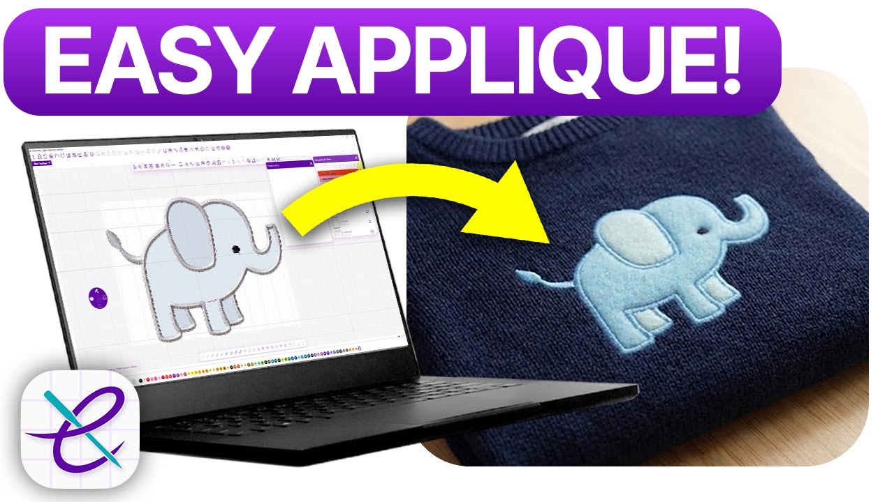 How to EASILY Digitize Applique Designs | Machine Embroidery for Beginners