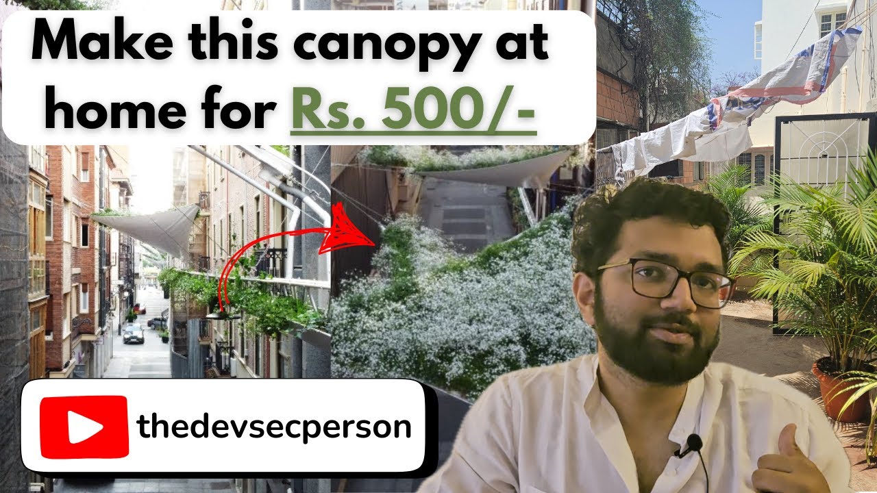 Beat Bengaluru&rsquo;s Heat with a ₹500 Hack 🌿 | DIY Sustainable Cooling Hack!