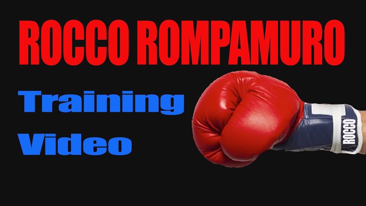 Rocco Rompamuro Training Video. Copyright 2001