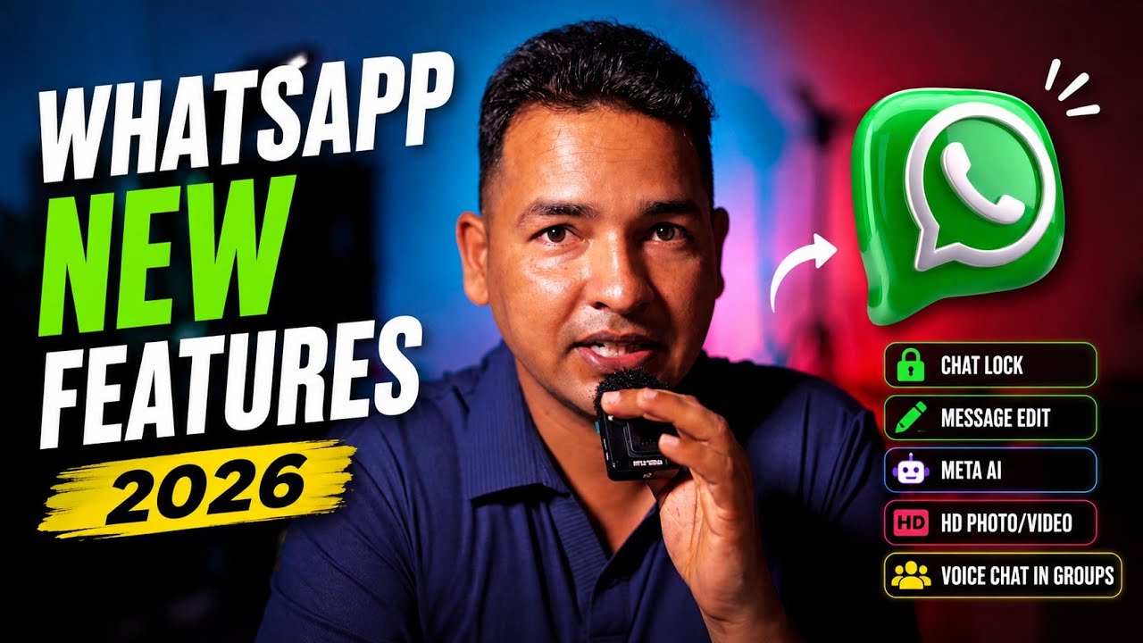 🔥 WhatsApp New Features 2026 | Amazing Updates You Must Try!
