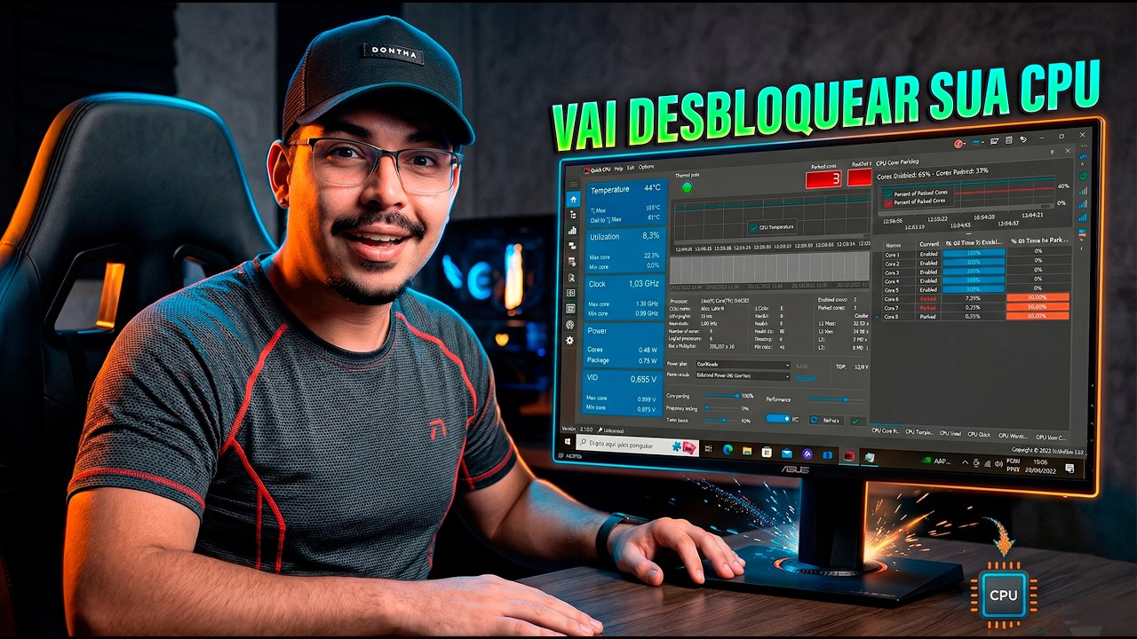 COMO Aumentar a Velocidade do Processador ao M&Aacute;XIMO (Quick CPU) ⚡