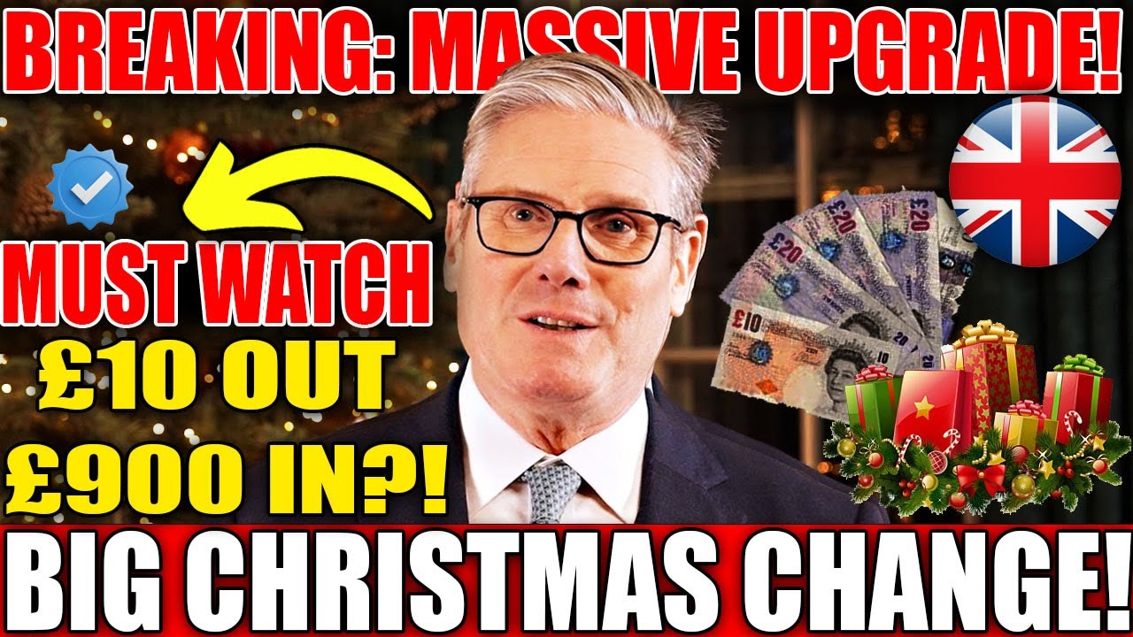 Pensioners Alert 2025 | Christmas Bonus Set for Change | &pound;10 vs &pound;900 What&rsquo;s&nbsp;Really&nbsp;Planned?