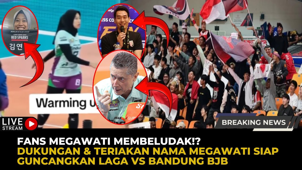 🔴Fans Megawati Membeludak Di Bandung, Dukungan & Yel Yel Nama Megawati Siap Guncang Seisi GOR !!?