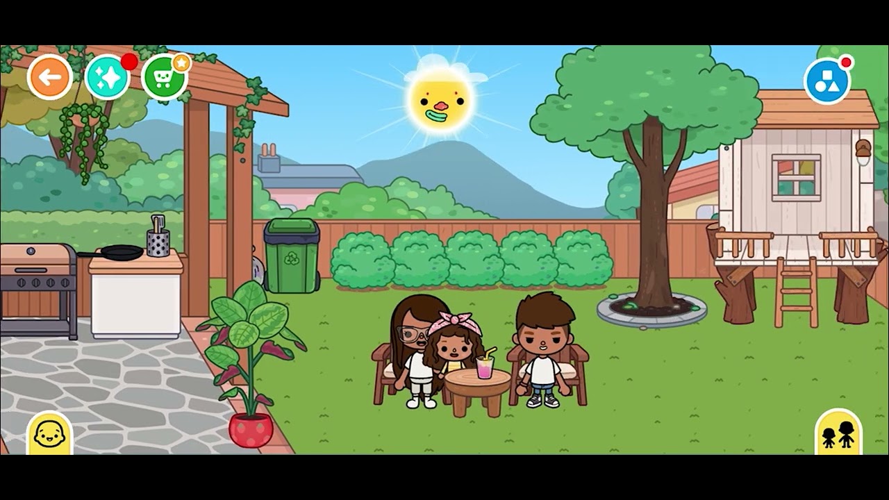 Morning family routine *Toca Boca*