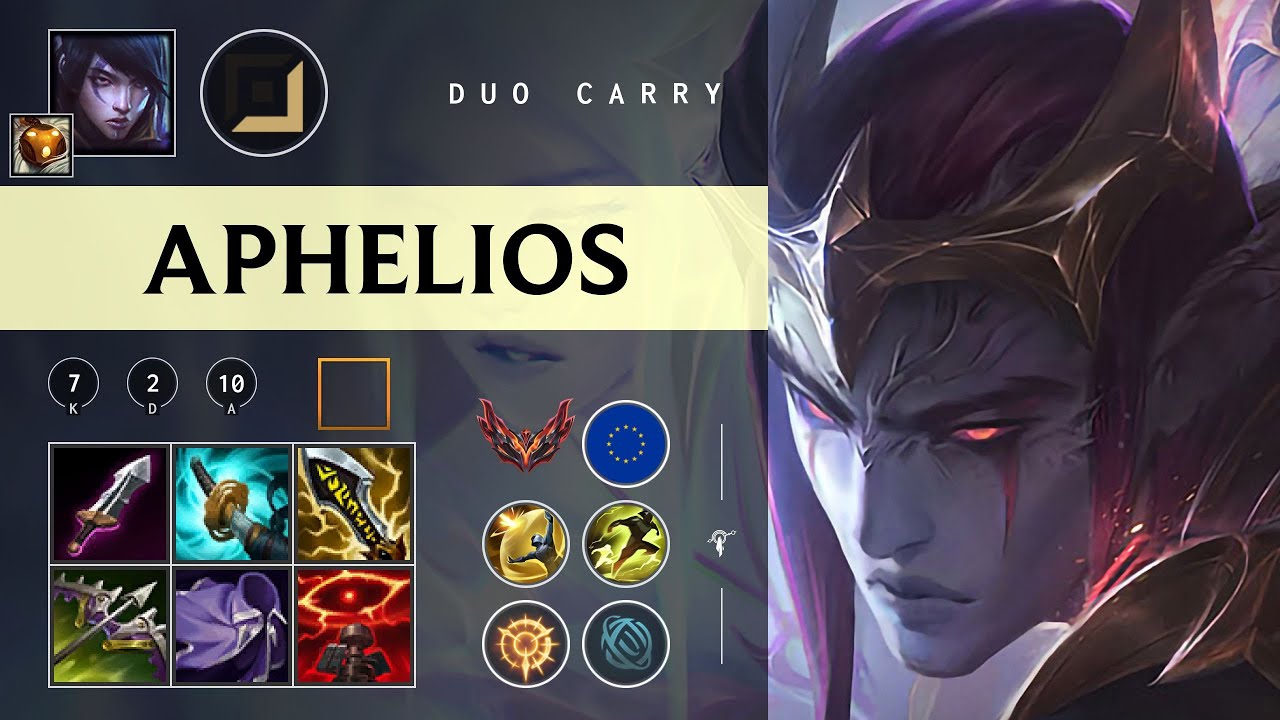 Aphelios ADC vs Kennen - EUW Grandmaster Patch 26.02