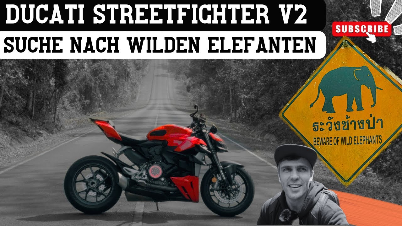 Mir der Ducati Streetfighter V2 durch den Dschungel Thailands