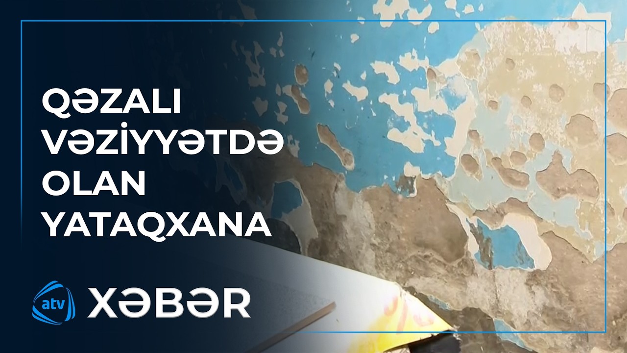 Divarlar uçur, mənzillərdə qoxu və nəmişlikdən oturmaq mümkün deyil