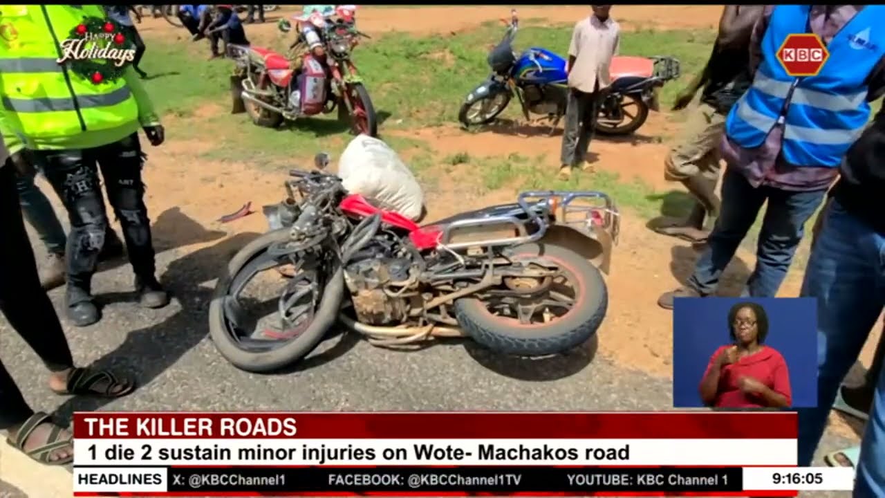 One die, two sustain injuries in road accident on Wote- Machakos road