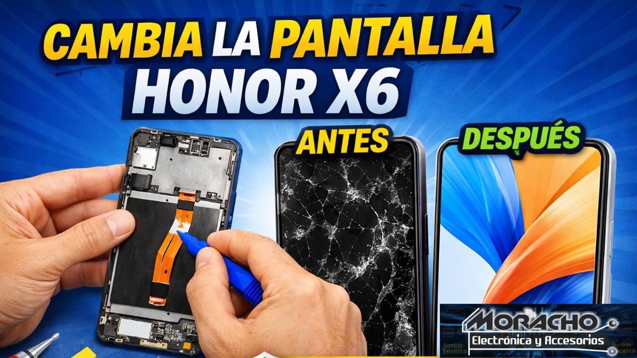 Cómo Reemplazar la Pantalla del HONOR X6 de Forma Segura