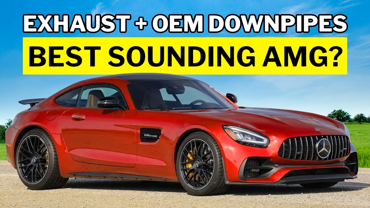 ЛУЧШИЙ ЗВУЧАЩИЙ AMG GT-S! Полная титановая выхлопная система + оригинальные даунпайпы