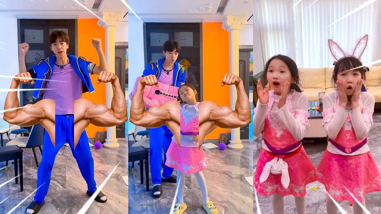 【斗罗大陆】唐老六的大肌肉也太厉害了吧，唐舞麟都看呆啦#斗罗大陆#唐舞麟#唐老六