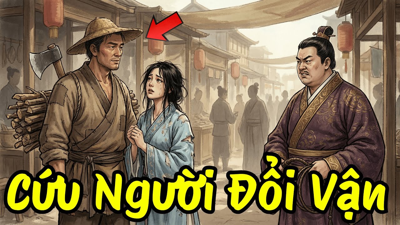 CỨU NGƯỜI ĐỔI VẬN - Tiều Phu Nghèo Dốc Sạch Gia Tài Chỉ Để Cứu Một Kỹ Nữ Xinh Đẹp | Chuyện Nhân Quả