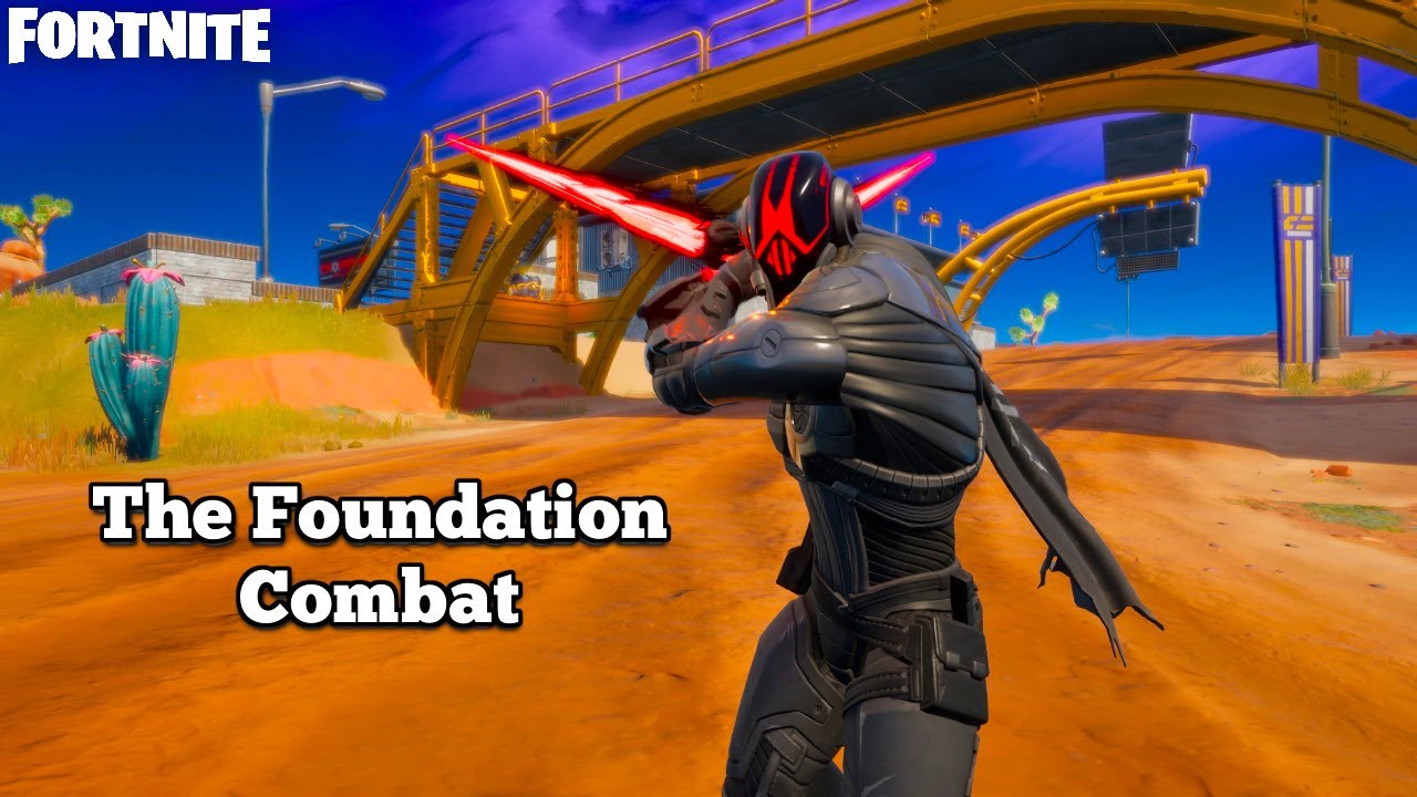 *NEW* THE FOUNDATION COMBAT STYLE SKIN GAMEPLAY - FORTNITE THE SEVEN SET