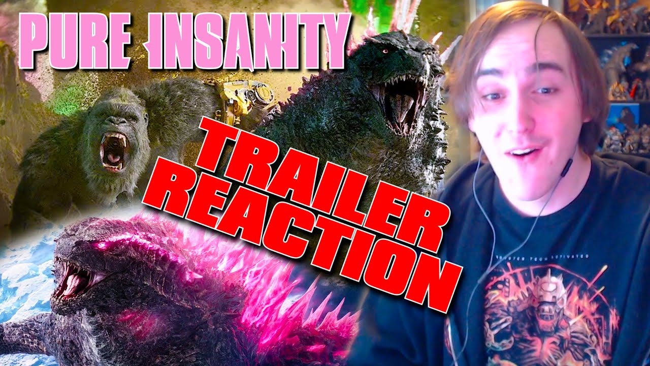 The Craziest Godzilla Movie Ever Made! - Godzilla X Kong: The New Empire Trailer Reaction!